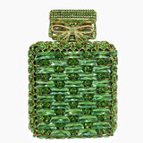 Perfume bottle with diamond hand bag Crystal Bag