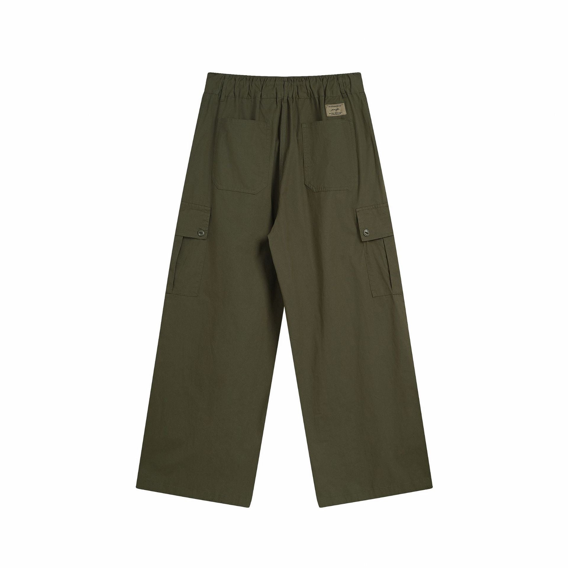 Loose Oversized Wide-leg Cargo Pants Unisex Versatile Straight Leg by eprolo