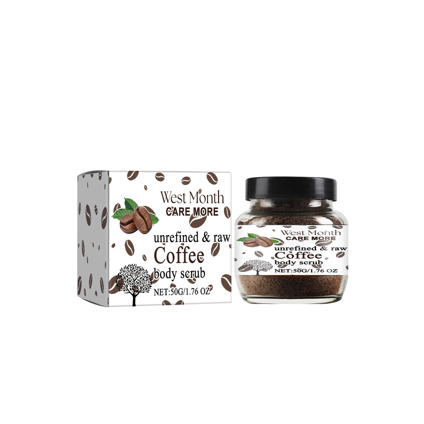 Coffee Body Scrub Gently Cleanses Skin, Exfoliates, Moisturizes And Refreshes Skin by eprolo