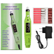 Electric Nail Drill Machine Kit Nail Gel Remove Machine Nail Art Tools Kit Pen Pedicure Nail File Sanding Bands by eprolo