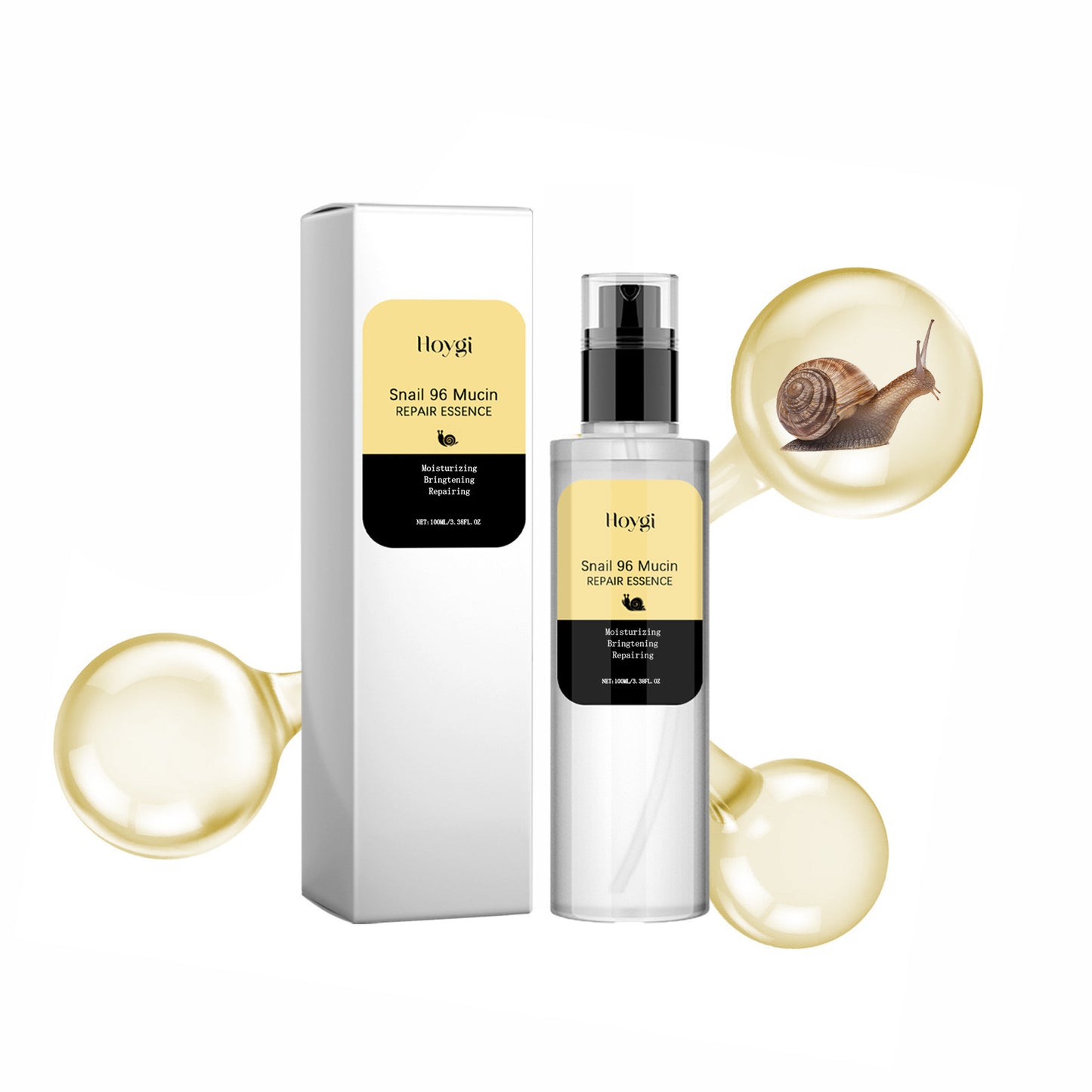 Snail 96 Mucin Repair Essence, Lightening Fine Lines And Firming Skin Moisturizing Essence by eprolo