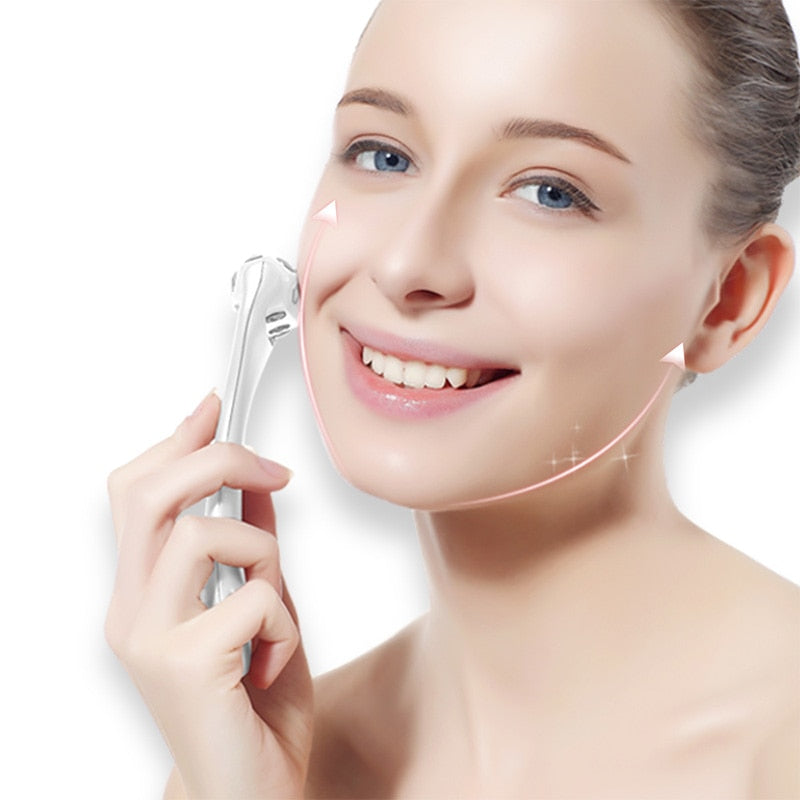 TOUCHBeauty Red light Face Massager Roller for face slimming, Remove dropsy, Improve absorption Skin Care derma roller TB-0888 by eprolo