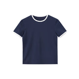 Minimalist short sleeved T-shirt for women