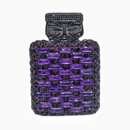 Perfume bottle with diamond hand bag Crystal Bag by eprolo