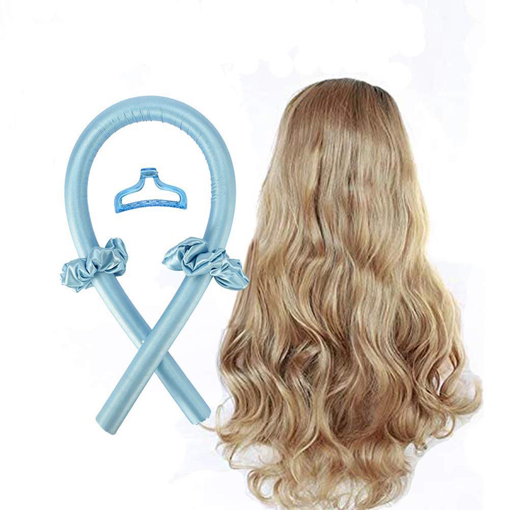 Heatless Curling Rod Headband No Heat Curls Ribbon Hair Rollers Sleeping Soft Headband Hair Curlers DIY Hair Styling Tools by eprolo