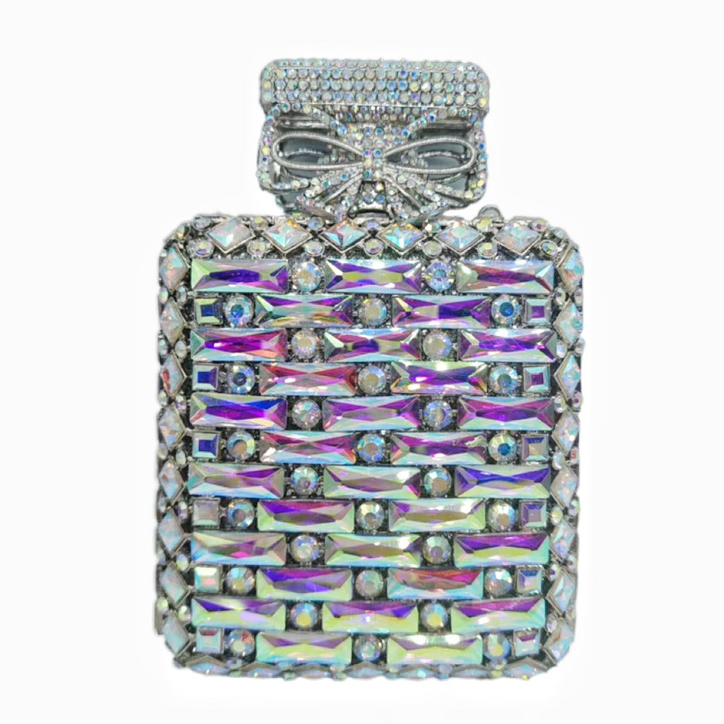 Perfume bottle with diamond hand bag Crystal Bag by eprolo