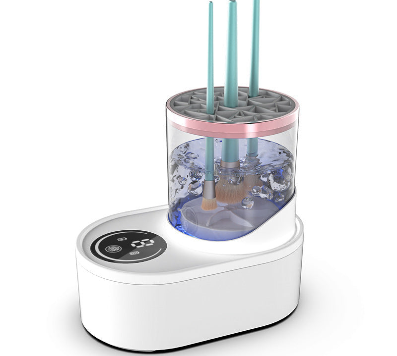 Electric Makeup Brush Cleaner Rechargeable Makeup Brushes Cleaning Tool Automatic Makeup Brush Cleaning Stand Device by eprolo