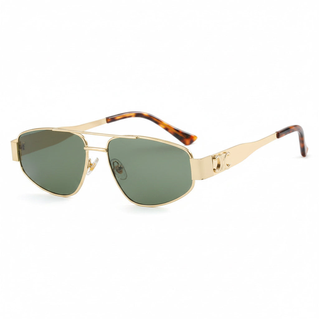 Double-Beam Cat Eye Sunglasses