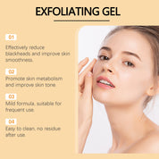 Enzymes Exfoliating Brightening Gel, Gentle Exfoliating Cleansing Gel Deeply Purifies Pores, Removes Blackheads And Brightens Skin by eprolo