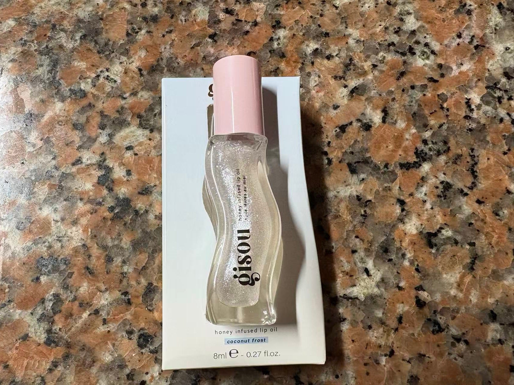 Gisou Watermelon Honey Coconut Strawberry Lip Oil Moisturizing Repair Plumping Brightening Lip Gloss 8ml