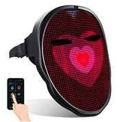 LED gesture sensing face changing luminous mask APP custom Bluetooth shining mask Boywithuke by eprolo