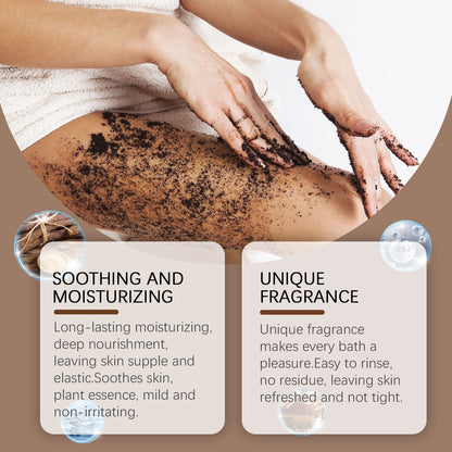Coffee Body Scrub Gently Cleanses Skin, Exfoliates, Moisturizes And Refreshes Skin by eprolo