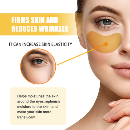 Collagen Eye Patches, Fade Fine Line Eye Line Moisturizing Anti-Wrinkle Firming Lift Eye Patch by eprolo