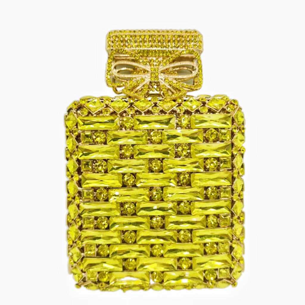 Perfume bottle with diamond hand bag Crystal Bag by eprolo