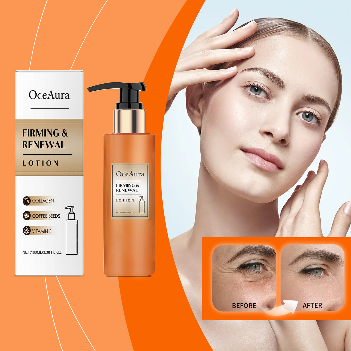 Firming Skin Care Lotion Moisturizes Fine Lines And Softens Facial Skin by eprolo
