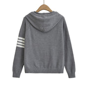 Hooded zipper sweater by eprolo