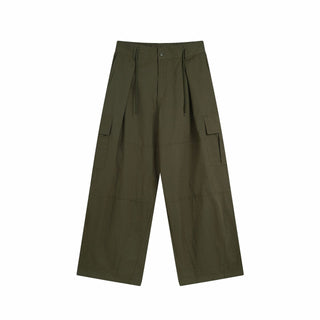 Loose Oversized Wide-leg Cargo Pants Unisex Versatile Straight Leg by eprolo