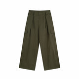 Loose Oversized Wide-leg Cargo Pants Unisex Versatile Straight Leg