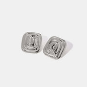 18K Gold-Plated Stud Earrings