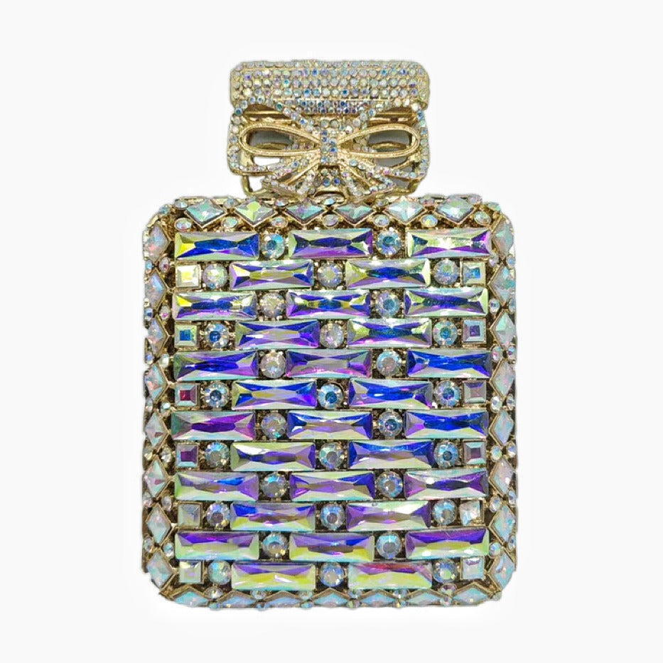 Perfume bottle with diamond hand bag Crystal Bag by eprolo
