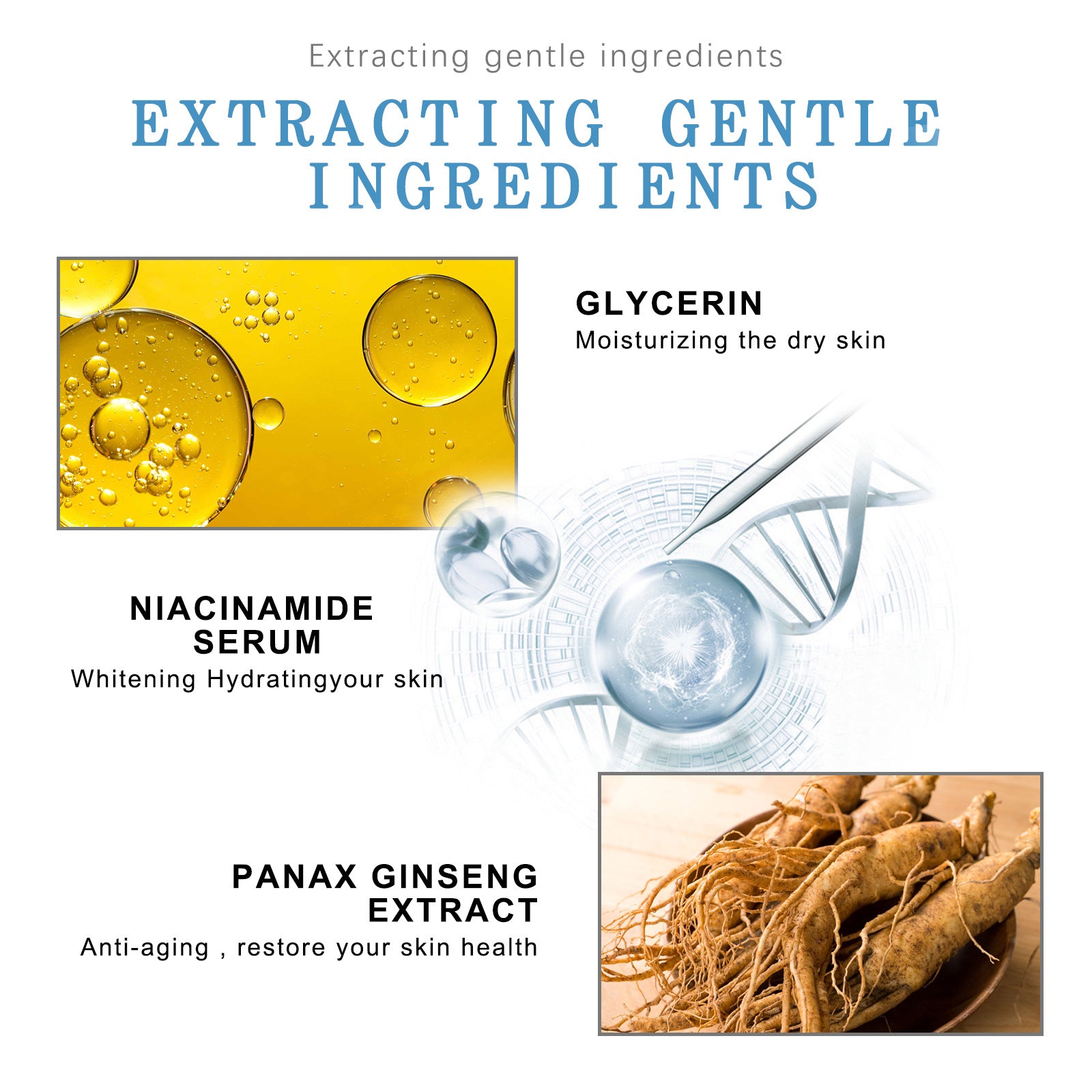 Niacinamide Serum, Lightening And Whitening Skin Moisturizing And Anti-Wrinkle Essence by eprolo