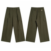 Loose Oversized Wide-leg Cargo Pants Unisex Versatile Straight Leg by eprolo