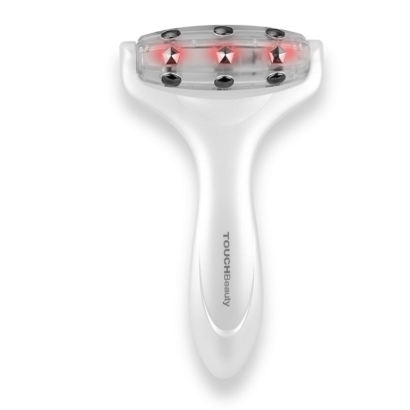 TOUCHBeauty Red light Face Massager Roller for face slimming, Remove dropsy, Improve absorption Skin Care derma roller TB-0888 by eprolo