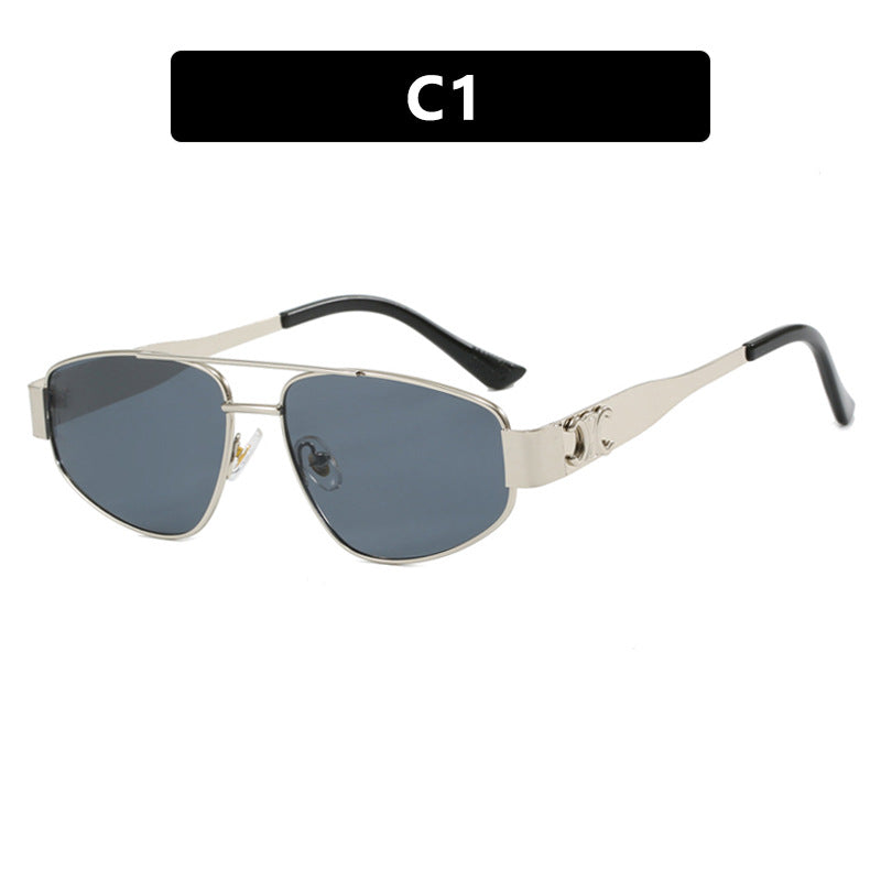 Double-Beam Cat Eye Sunglasses