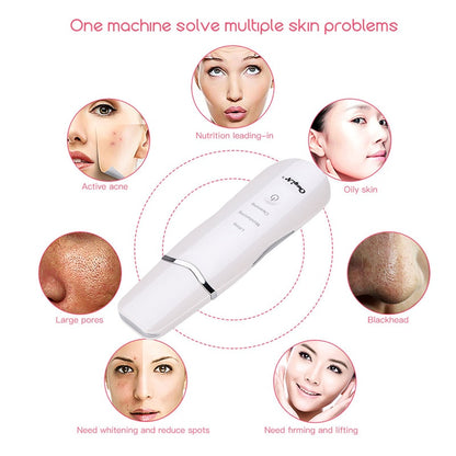 Professional Ultrasonic Facial Skin Scrubber Ion Deep Face Cleaning Peeling Rechargeable Skin Care Device Beauty Instrument 42 by eprolo