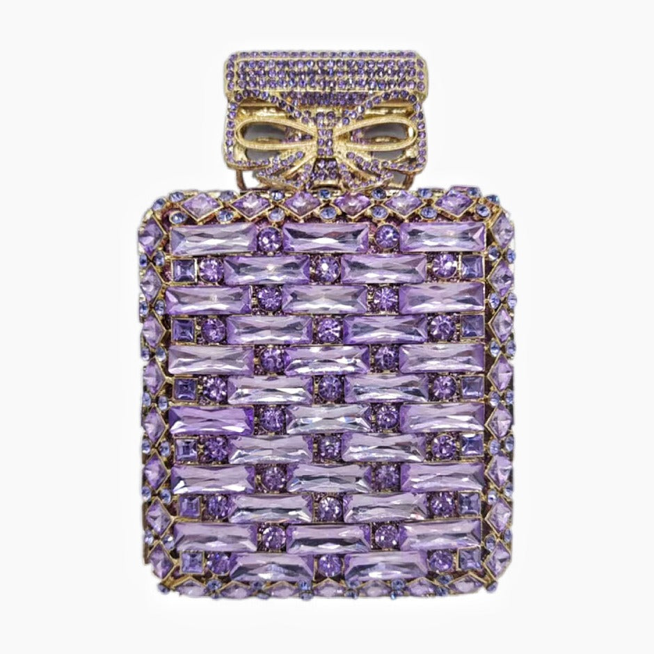 Perfume bottle with diamond hand bag Crystal Bag by eprolo