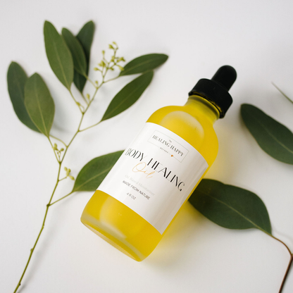 Glow Up All Natural Organic Body Oil for Body Skin Care