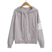 Hooded zipper sweater by eprolo