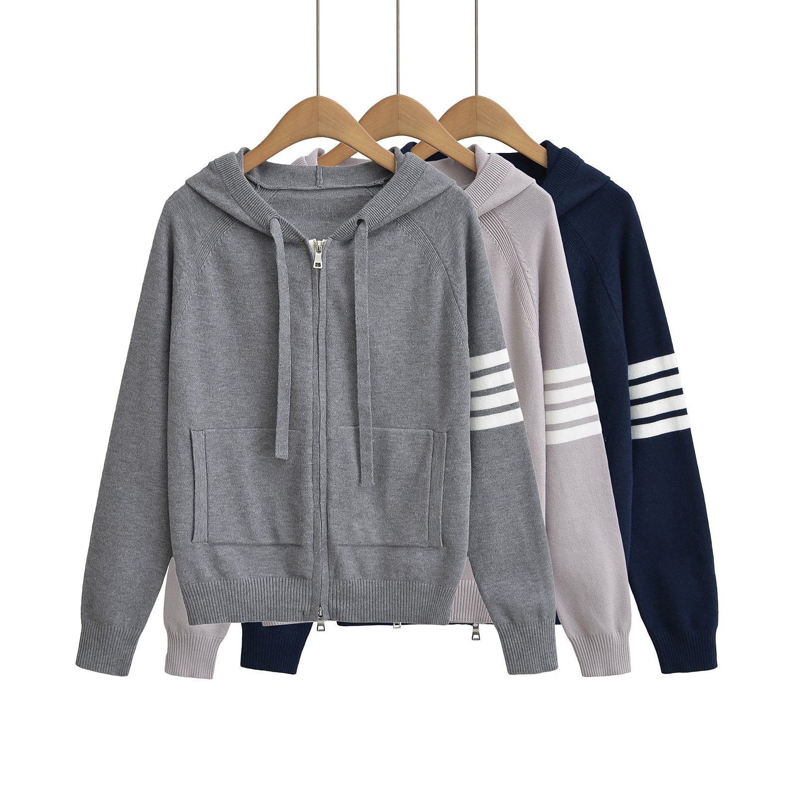 Hooded zipper sweater by eprolo