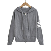 Hooded zipper sweater by eprolo
