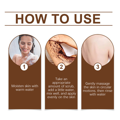 Coffee Body Scrub Gently Cleanses Skin, Exfoliates, Moisturizes And Refreshes Skin by eprolo