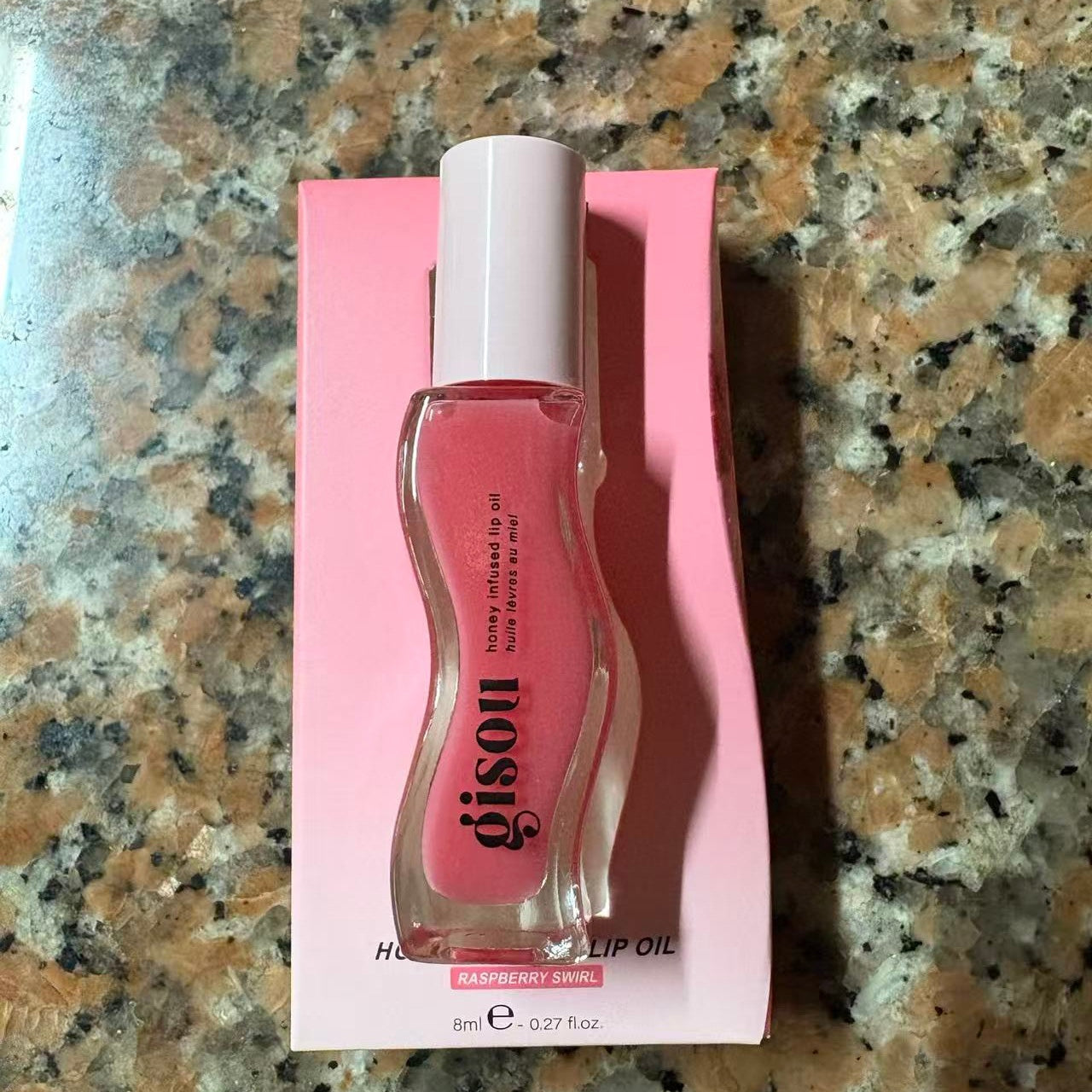 Gisou Watermelon Honey Coconut Strawberry Lip Oil Moisturizing Repair Plumping Brightening Lip Gloss 8ml