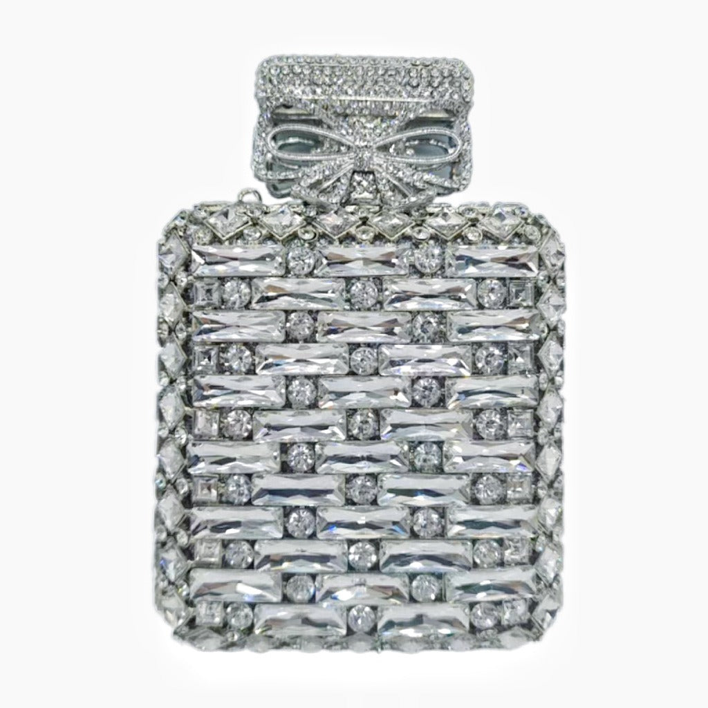 Perfume bottle with diamond hand bag Crystal Bag by eprolo