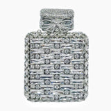Perfume bottle with diamond hand bag Crystal Bag