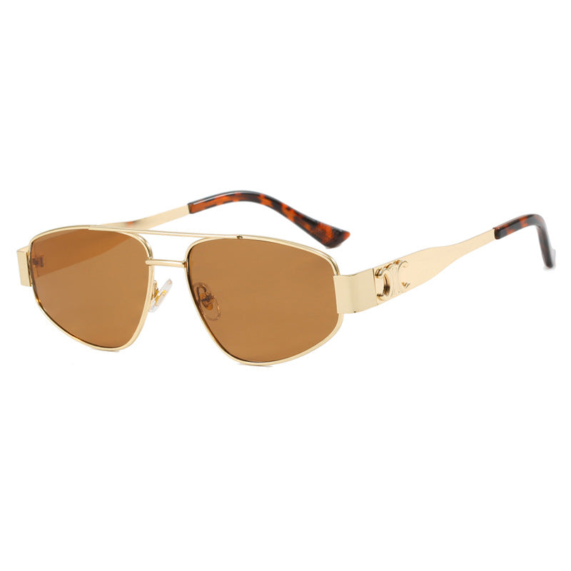 Double-Beam Cat Eye Sunglasses